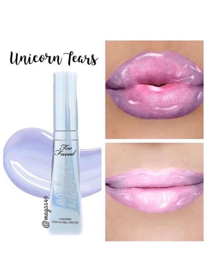 Too Faced - Melted Latex Liquified High Shine Lipstick Unicorn Tears - Image 1