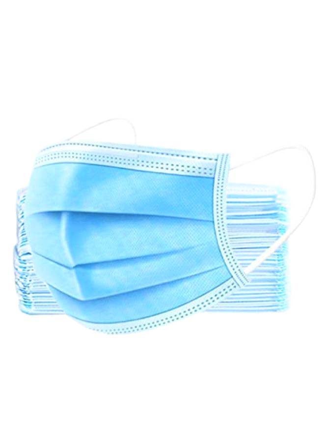 ليتيل ستوري طقم كمامات وجه 3 طبقات للأطفال مكوّن من 50 قطعة باللون الأزرق - Image 2