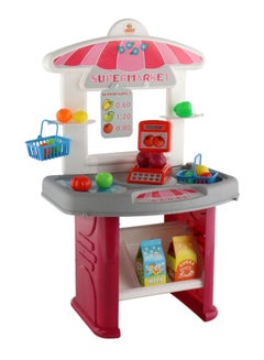 Polesie 17-Piece Mini Supermarket Playset  - Image 1
