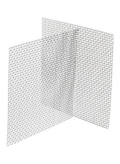 Stainless Steel Woven Wire Mesh Silver 8x8cm