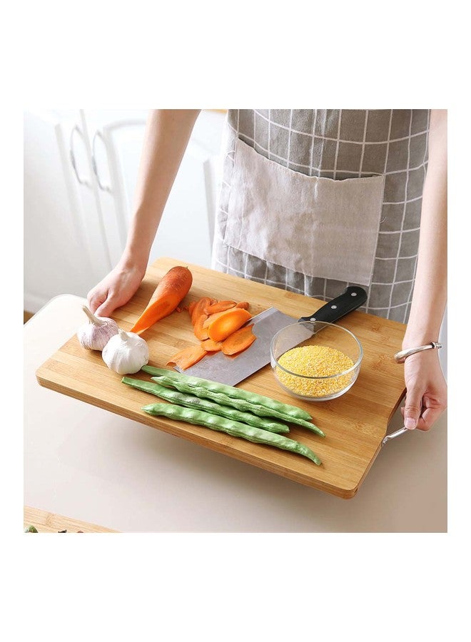 Double Sided Bamboo Chopping Board Beige 31.7x20x1.8cm - v1593794082/N39006336A_4