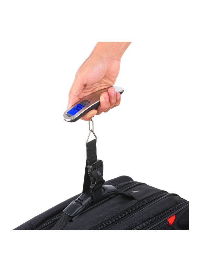 Portable Digital Luggage Scale Black/Silver  - Image 5