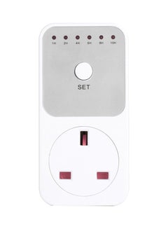 Indoor Countdown Timer White/Silver