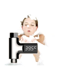 Generic LED Digital Shower Thermometer Silver 3.17x0.87inch  - Image 4