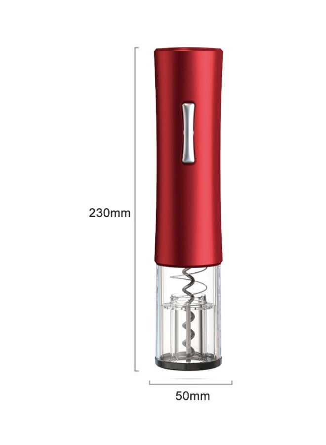 Electric Beverage Opener Red/Clear/Black 230x50mm  - Image 3