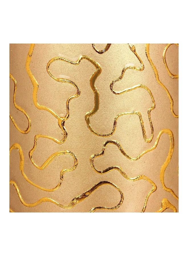 جرين تري زجاجة مياه مصنوعة من النحاس النقي، مناسبة لليوغا ذهبي 950ملليلتر - Image 3