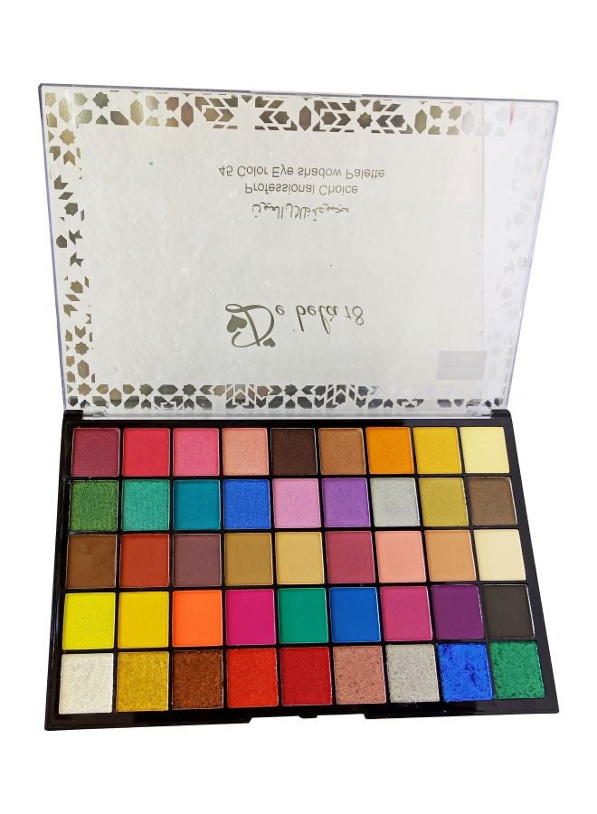 De Bela 18 Professional Choice 45 Color Eye Shadow Palette Multicolour  - Image 1