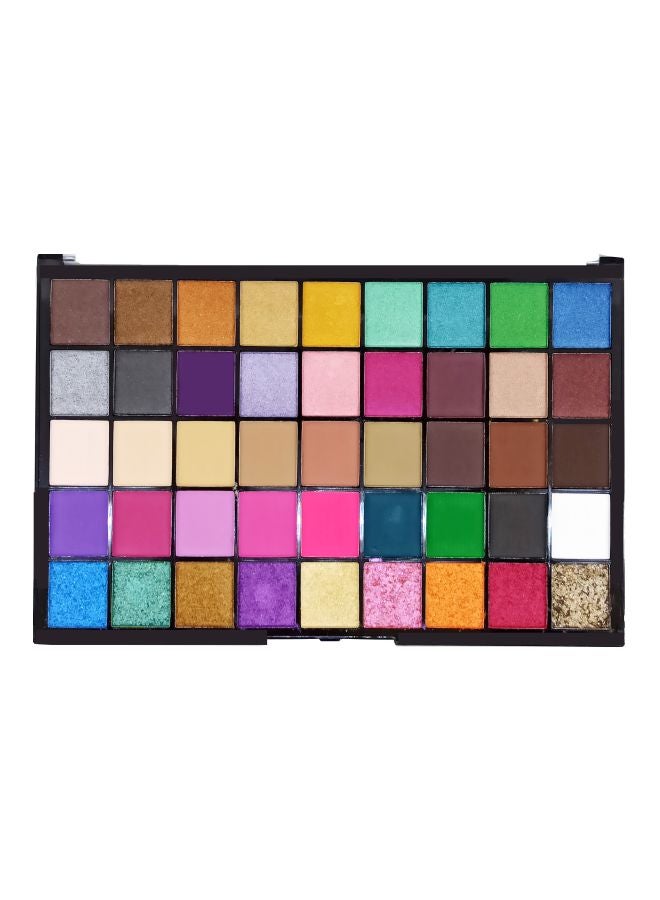 دي بيلا 18 علبة مجموعة ظلال العيون بروفيشنال تشويس من 45 لون متعدد الألوان - Image 3