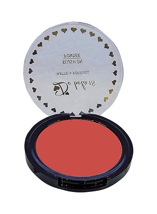De Bela 18 Matte Plus Poreless Blush On Powder 04 Burnt Pink - Image 1