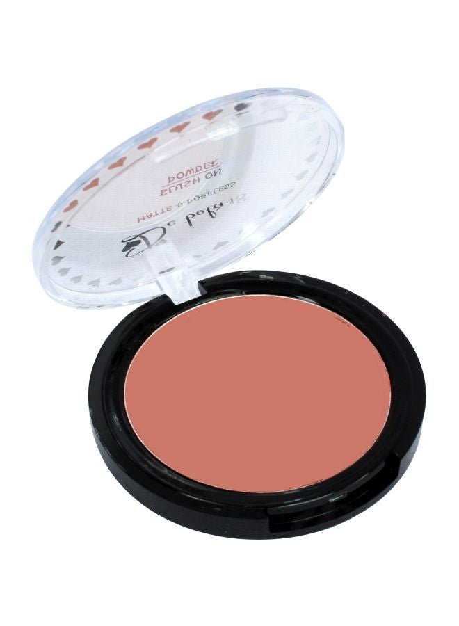 De Bela 18 Matte Plus Poreless Blush On Powder 06 Proper Brown - Image 2