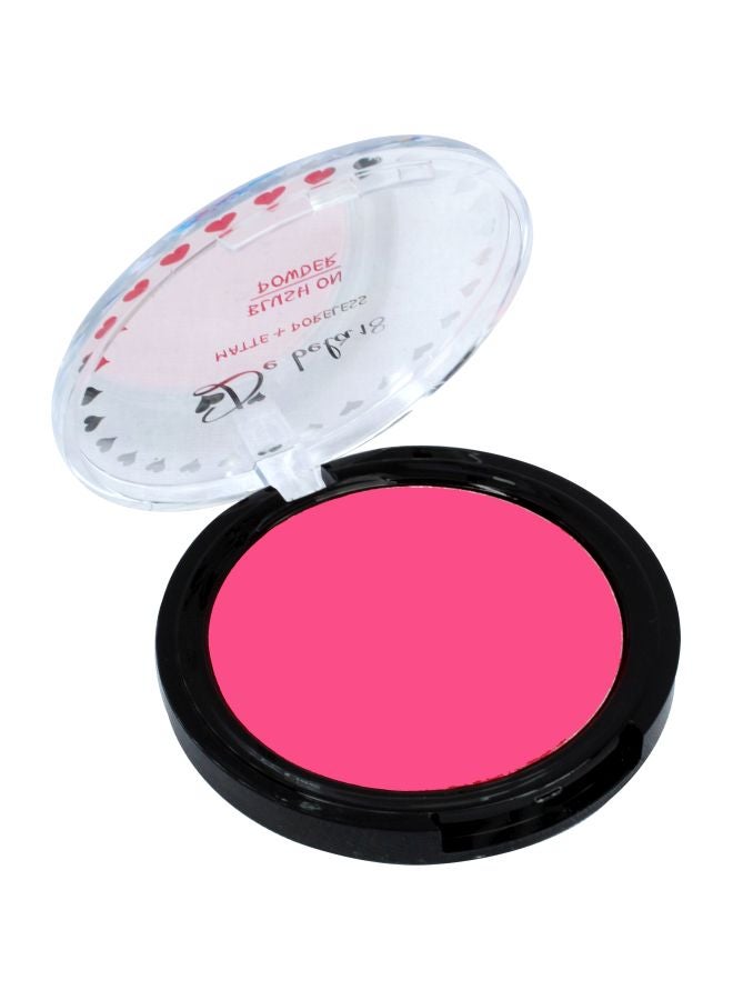 De Bela 18 Matte Plus Poreless Blush On Powder Bright Fuschia  - Image 2