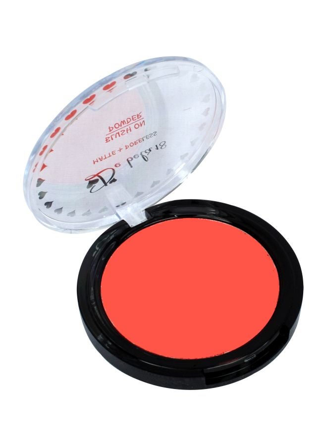 De Bela 18 Matte Plus Poreless Blush On Powder Neon Orange - Image 2