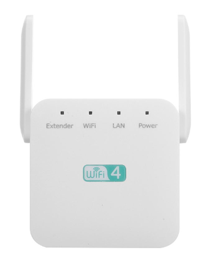 Mini Wireless Repeater Wifi Signal Amplifier Extender White - Image 1