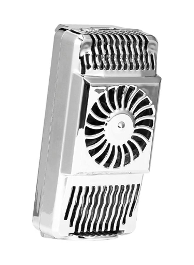 Generic Portable Semiconductor Radiator Cooling Fan Silver/Black  - Image 2