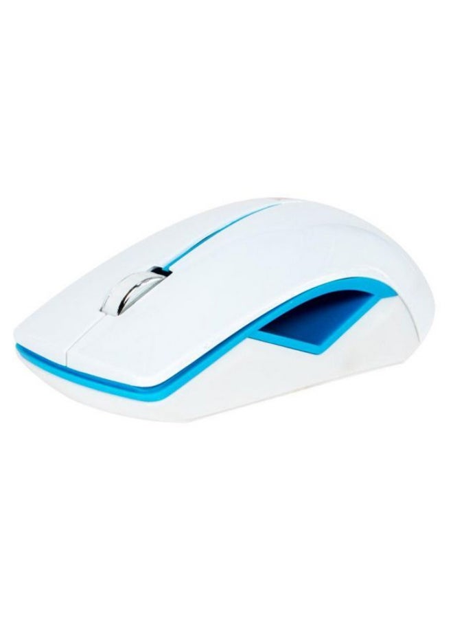 2B 2.4G Wireless Mouse White/Blue - Image 2