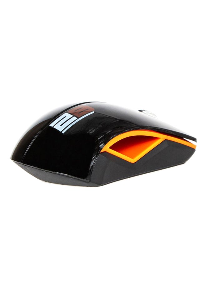2.4G Wireless Mouse Black/Orange