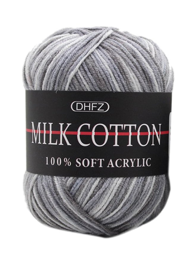 خيط غزل قطني متعدد الطبقات للحياكة اليدوية. رمادي 100000Ø³Ù†ØªÙŠÙ…ØªØ± - Image 1