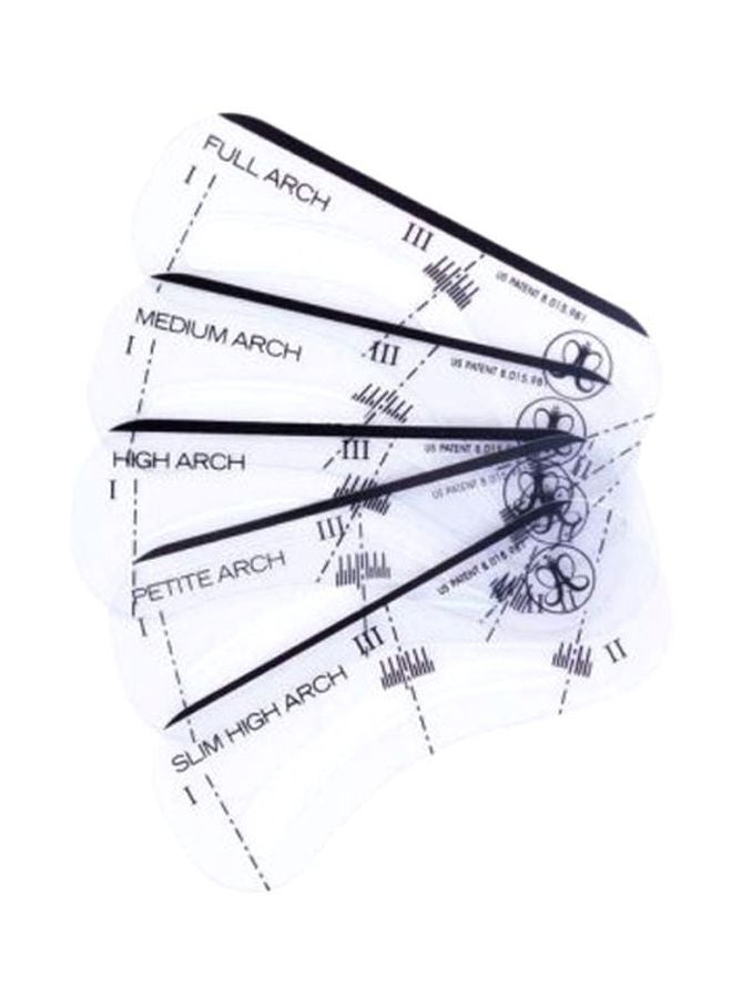 ANASTASIA BEVERLY HILLS 5-Piece Stencil Set Black - Image 2