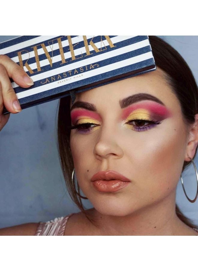 ANASTASIA BEVERLY HILLS - Riviera Eyeshadow Palette Yellow/Pink/Brown - Image 1