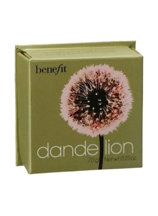 بنفت بودرة تفتيح الوجه دانديليون مزودة بفرشاة وردي باليرينا - Image 2