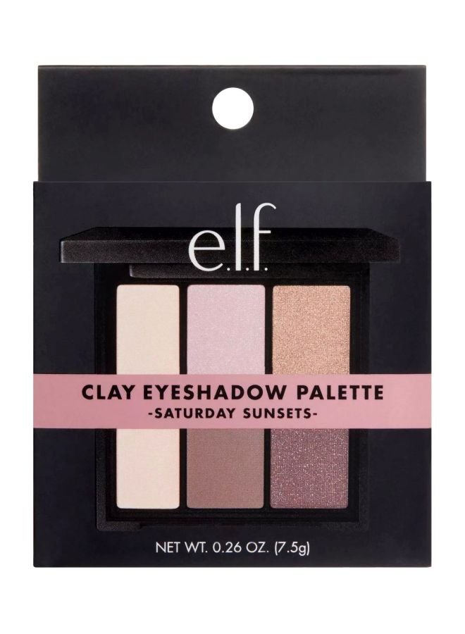 elf Clay Eyeshadow Palette Saturday Sunsets - Image 3