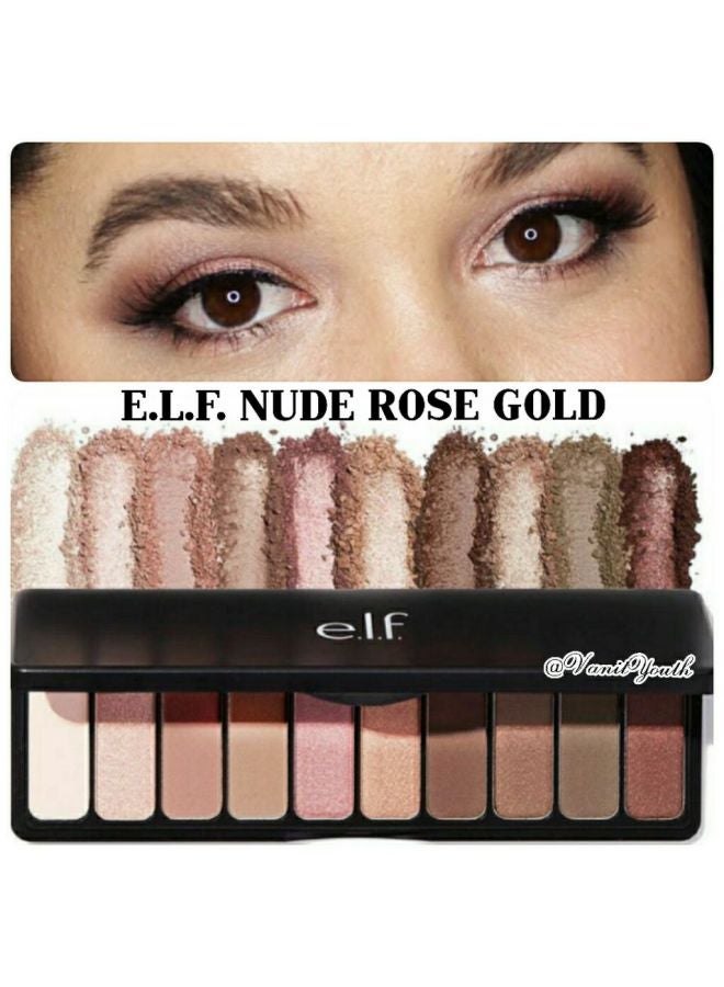 elf Eyeshadow Palette Nude Rose Gold - Image 4