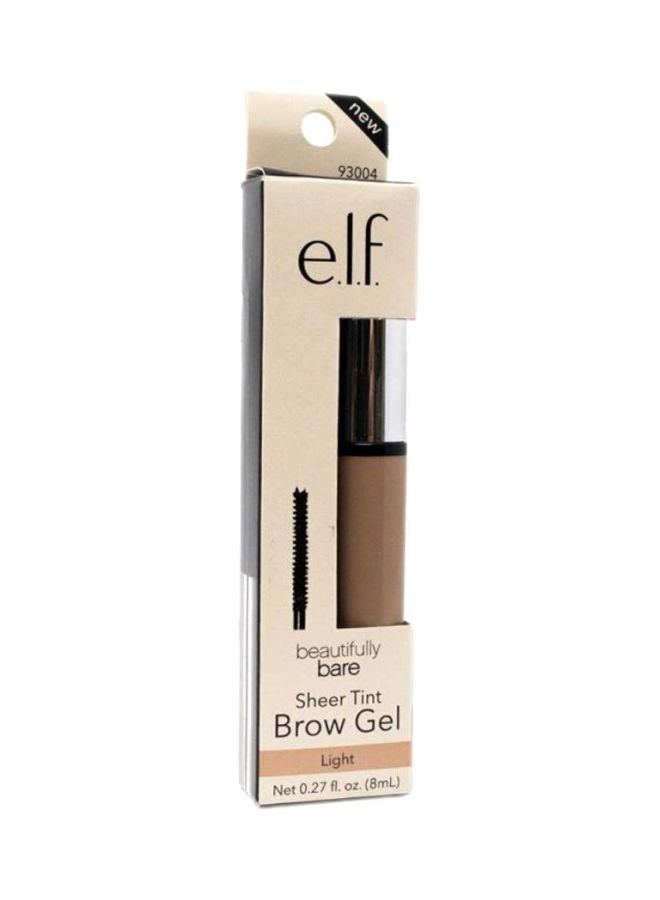 e.l.f. - Beautifully Bare Sheer Tint Brow Gel Light - Image 1