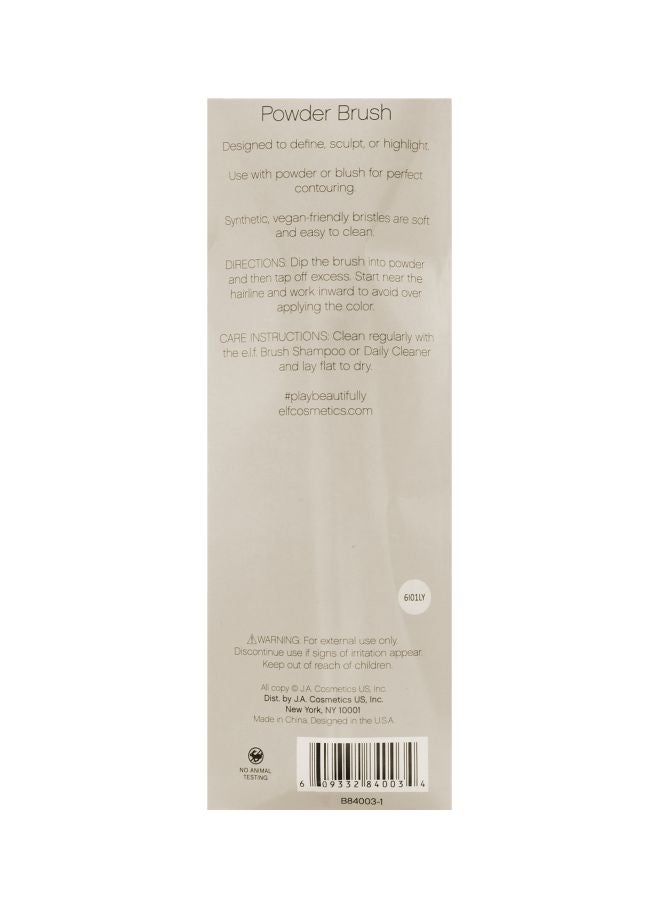 elf 3-Piece Powder Brush Set Black - Image 3