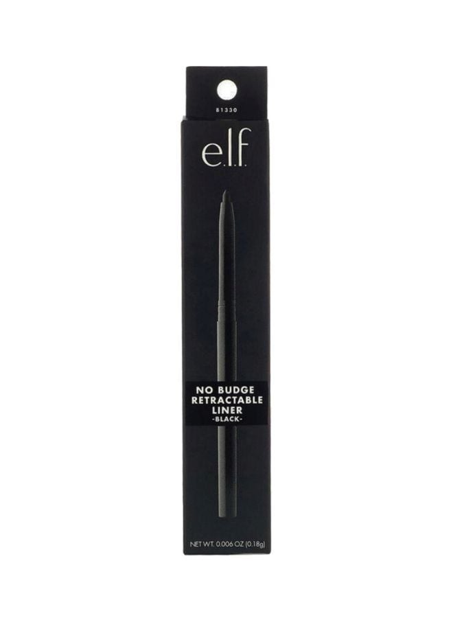 e.l.f. No Budge Retractable Eye Liner Black  - Image 2