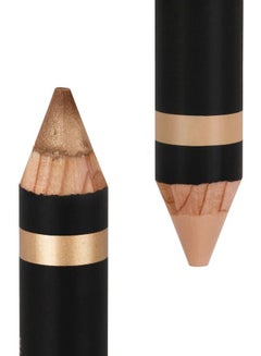 ANASTASIA BEVERLY HILLS Matte Shell Highlighting Duo Pencil Light Brown/Dark Brown  - Image 4