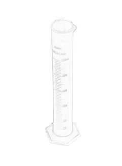 Generic Plastic Measuring Cylinder Clear 300 x 81mm  - Image 1