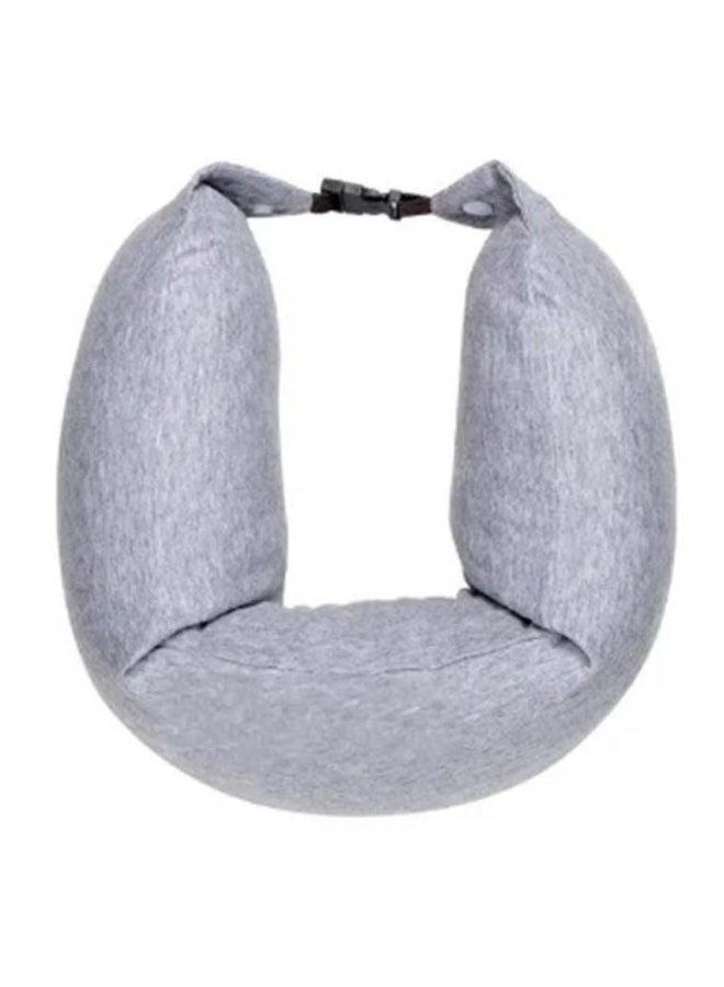 Xiaomi U-Shaped Neck And Head Travel Pillow Polyester Grey 76 x 11cm - Image 1
