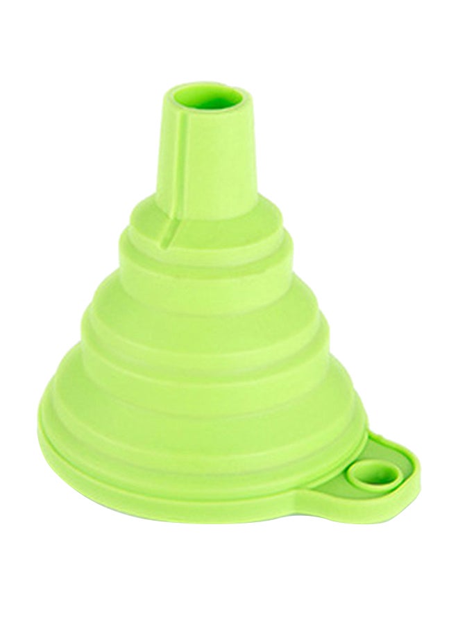 قمع صغير قابل للطي أخضر 6 x 1.2سم  - Image 1
