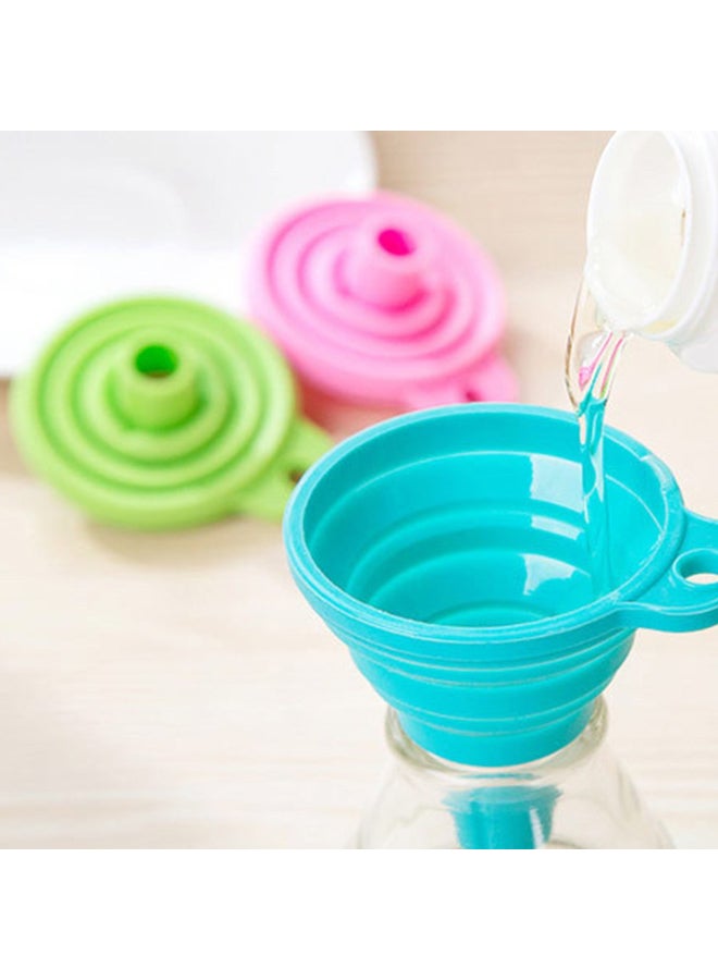 Mini Foldable Funnel Blue 6 x 1.2cm  - Image 3