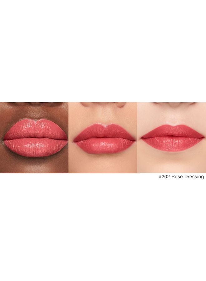 GIVENCHY Le Rouge Intense Color Sensuously Lipstick Cream 202 Rose Dressing  - Image 2
