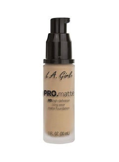 LA Girl Pro Matte Foundation Nude  - Image 2