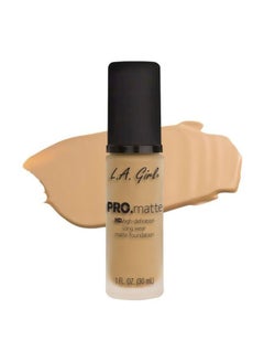 LA Girl PRO Matte Foundation Beige (Biscuity)  - Image 2