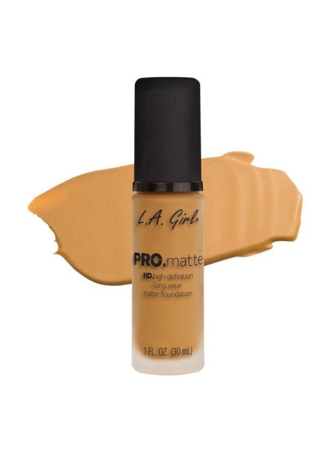 LA Girl - PRO Matte Foundation Soft Honey GLM677 - Image 1