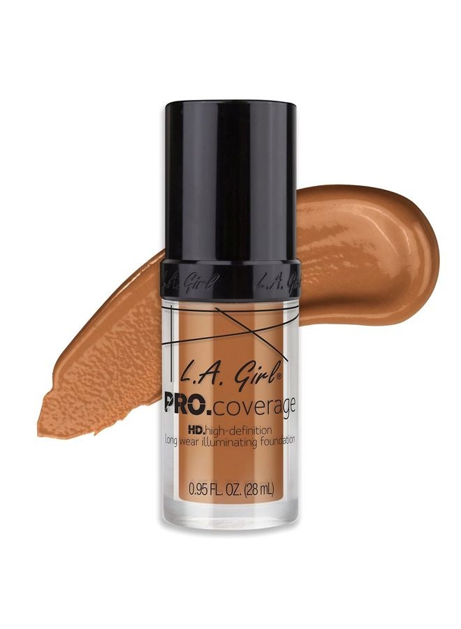 LA Girl - Pro Coverage Illuminating Foundation Warm Caramel - Image 1