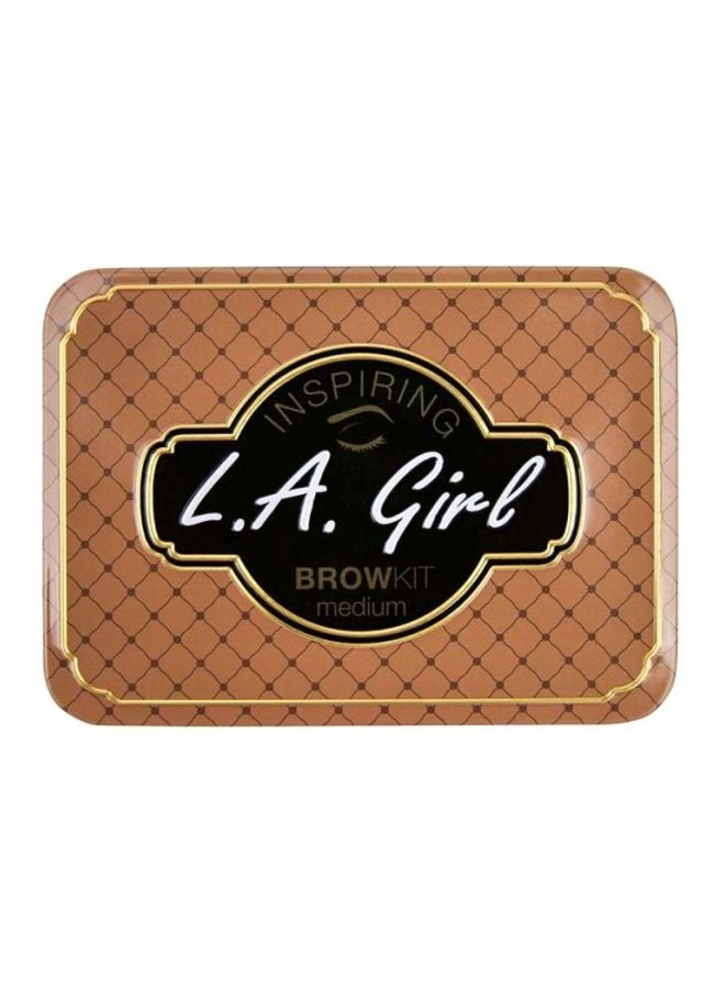 LA Girl - Inspiring Brow Palette GES342 Medium And Marvelous - Image 1
