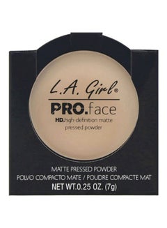 LA Girl Pro Face Matte Pressed Powder Creamy Natural  - Image 2