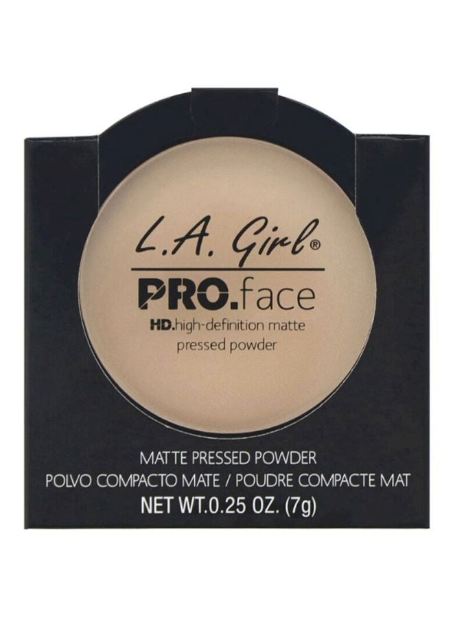 لا جيرل بودرة مضغوطة غير لامعة برو فيس كريمي طبيعي - Image 2