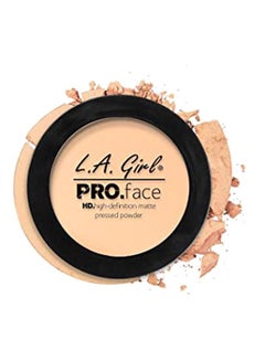 LA Girl Pro Face Matte Pressed Powder Creamy Natural  - Image 3