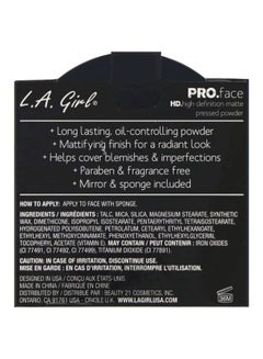 LA Girl Pro Face Matte Pressed Powder Creamy Natural  - Image 4