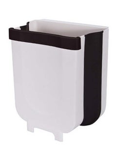 Generic Portable Trash Can White 29x25x18cm  - Image 1