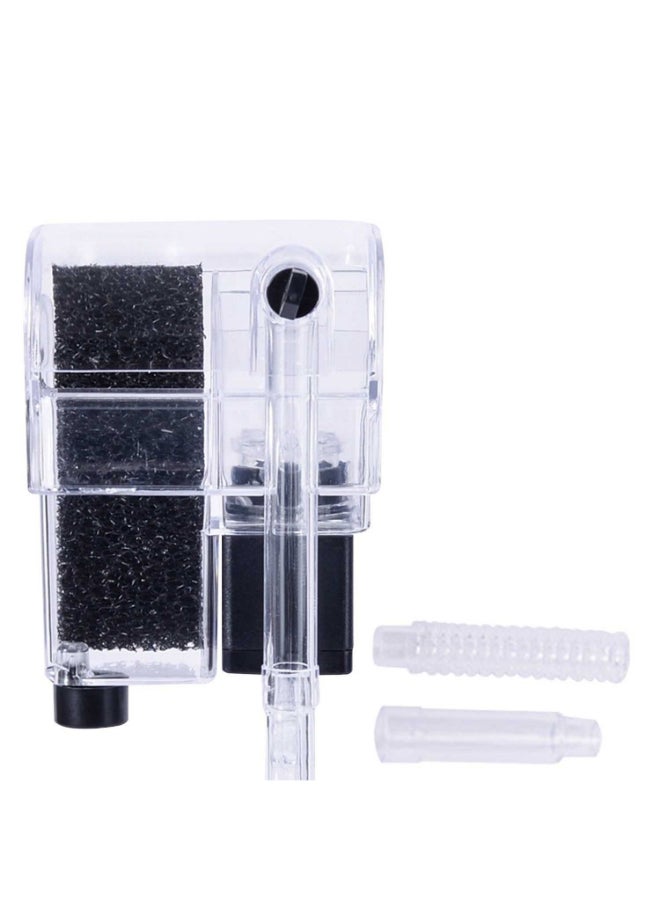 مضخة أكسجين شلال أسود / شفاف 3.34 x 3.54بوصة - Image 2