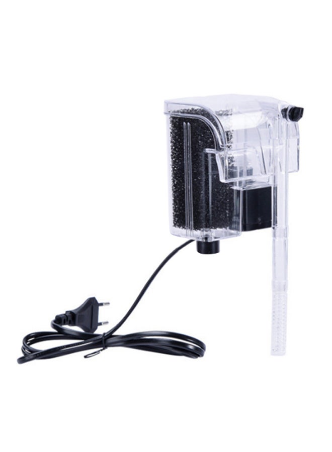 مضخة أكسجين شلال أسود / شفاف 3.34 x 3.54بوصة - Image 3