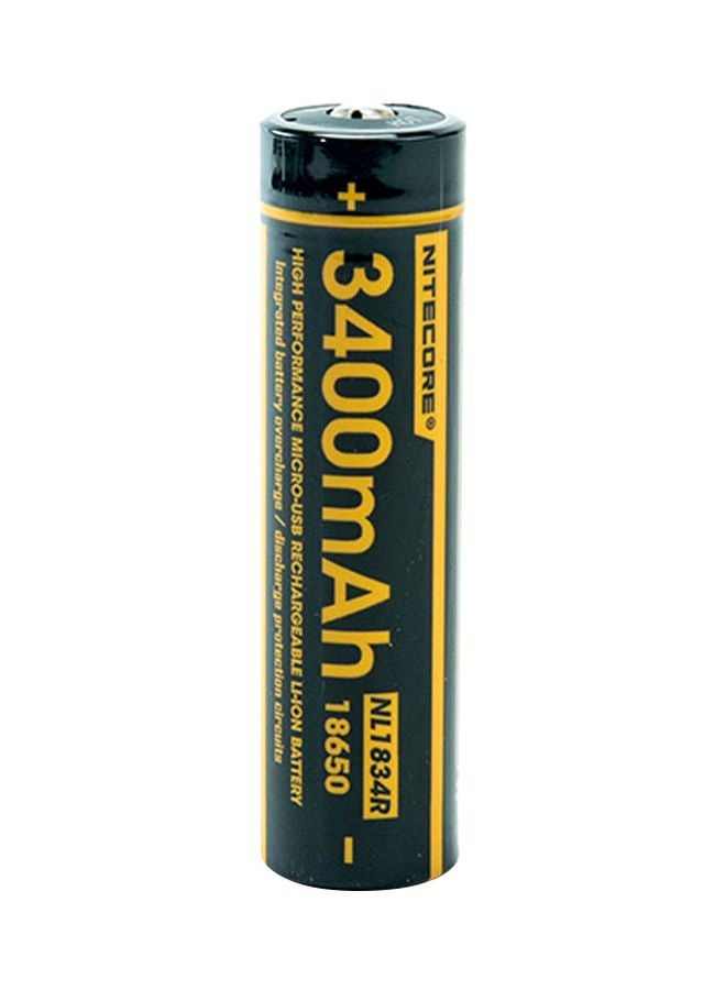 NITECORE Rechargeable Household Battery Black/Yellow - Image 1