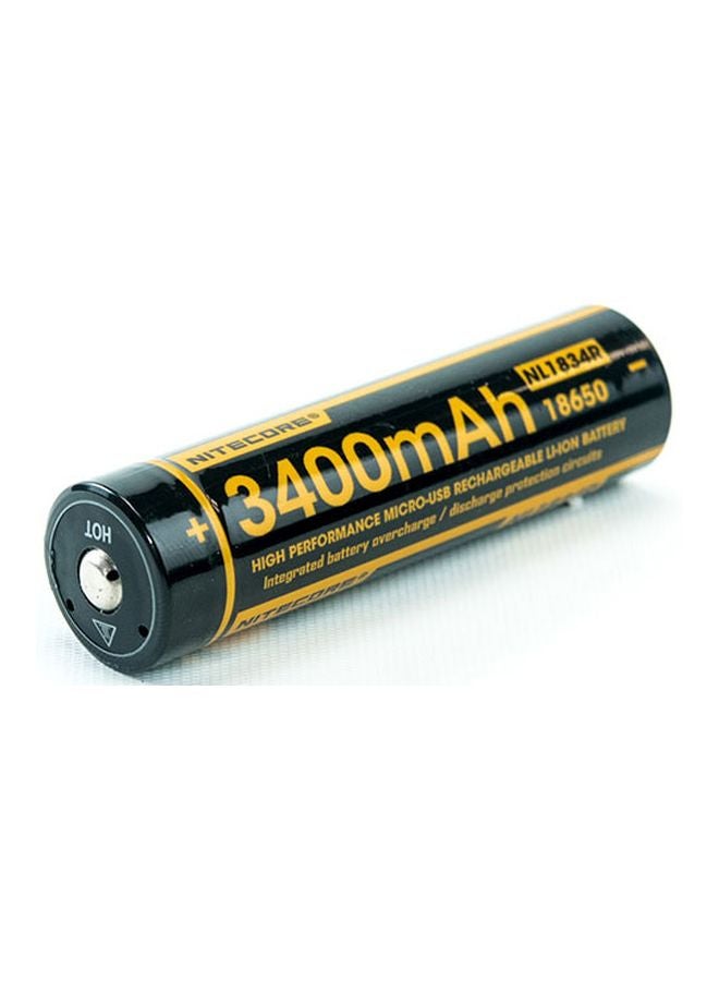 NITECORE Rechargeable Household Battery Black/Yellow - Image 2