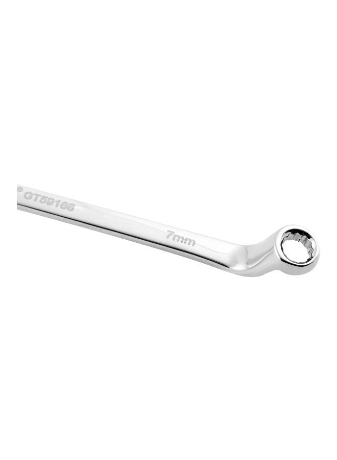 GEEPAS 7mm Ring Spanner - 12 Point Double Ring Spanner| CRV Material, Mirror Finish | Ideal for Mechanic, Plumbers, Carpenter, DIYers and More Silver  - Image 3